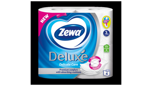ZEWA DELUXE DEL CARE WHITE 4 1