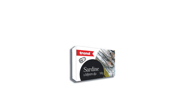 TREND SARDINA U BILJNOM ULJU 100 G