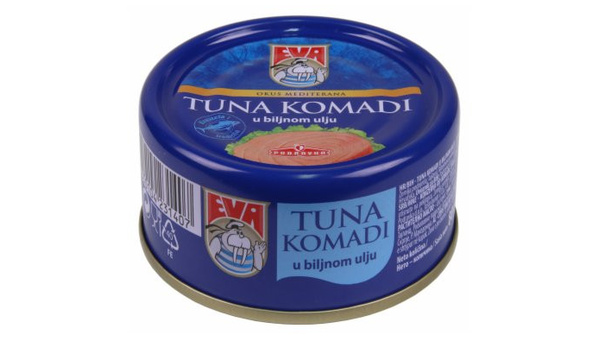 EVA TUNA KOMADI MASLINOVO ULJE 80 G 3+1