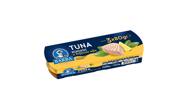 TREND TUNA 3 X 80 G KOMADI U BILJNOM ULJU
