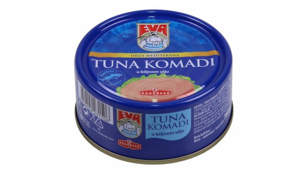 EVA TUNA KOMADI U ULJU 160 G