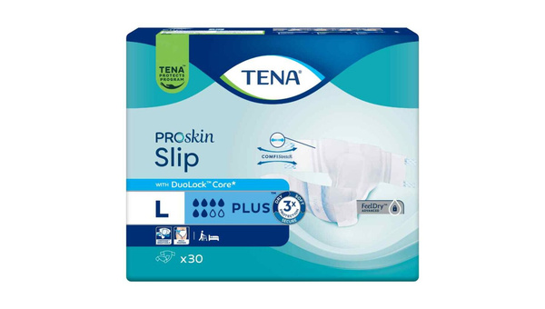 TENA PELENE SLIP ZA ODRASLE PLUS LARGE 30 1