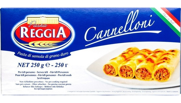 REGGIA TJESTENINA 250 G CANNELLONI