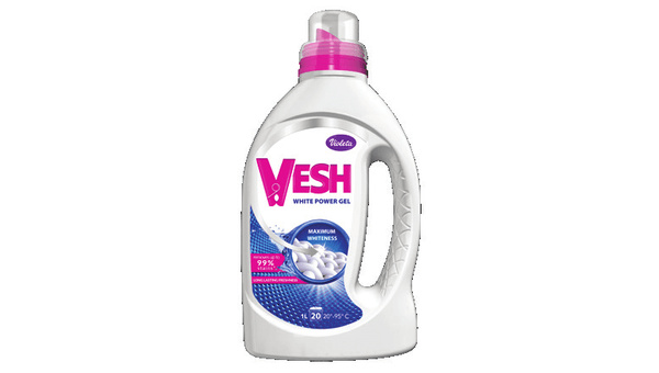 VESH DETERDŽENT ZA RUBLJE GEL WHITE 1LIT