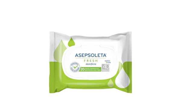 WET WIPES VLAZNE MARAMICE 20 1 ZA CISCEN