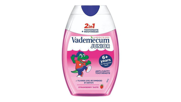 VADEMECUM JUNIOR 6+JAGODA 75 ML 2U1