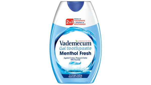 VADAMECUM VADEMECUM PASTA ZA ZUBE 2U1 MENTOL 75 ML