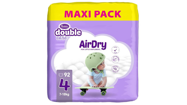 VIOLETA PELENE DOUBLE CARE AIR DRY 1 VELIČINA 44 KOM MONOTON FEELING 2-5 KG
