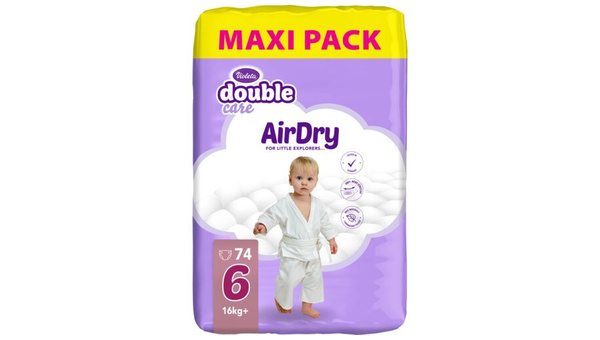 VIOLETA PELENE DOUBLE CARE AIR DRY VEL 6 JUNIOR+32 KOM