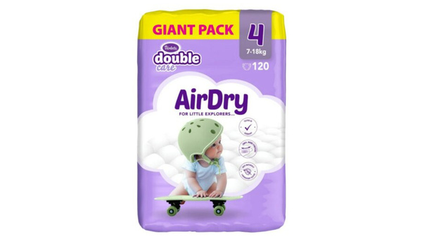VIOLETA PELENE DOUBLE CARE AIR DRY GIANT PACK VEL 4 120 KOM