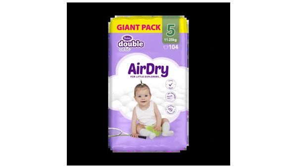 VIOLETA PELENE DOUBLE CARE AIR DRY GIANT PACK VEL 5 104 KOM
