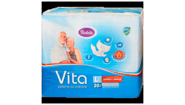VITA PELENE ZA ODRASLE 20 L SUPER +