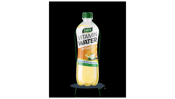 JUICY VODA AROMATIZIRANA OPTIMIST MAGNEZIJ + B6, B7, B12 0, 5 L