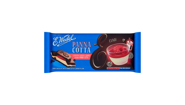 WEDEL TAMNA ČOKOLADA PANNA COTTA PUNJENJE 100 G