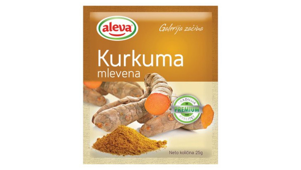 ALEVA ZAČIN KURKUMA 25 G VREĆICA