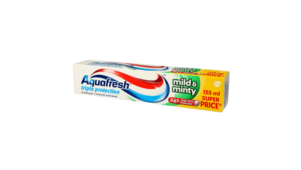 AQUAFRESH PASTA ZA ZUBE AQ MILD & MINTY 125 ML XXL