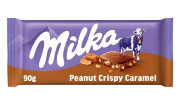 ČOKOLADA MILKA 90 G PEANUT CARAMEL