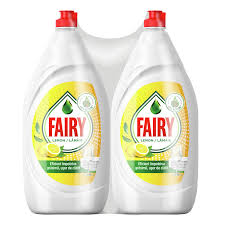 Deterdžent za suđe 2x900ml Fairy Lemon