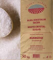 AGRAGOLD ŠEĆER BIJELI KRISTAL 50 KG