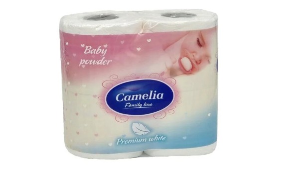 CAMELIA TOALET PAPIR BABY POWDER 4 1 3 SLOJA