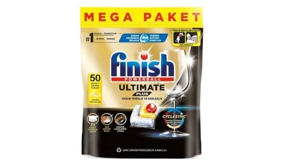 FINISH DETERDŽENT ZA MAŠINSKO PRANJE SUĐA ULTIMATE LEMON 50TAB.