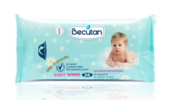 BECUTAN BABY VLAŽNE MARAMICE 26 1 KOMADA
