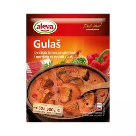 ALEVA ZAČIN ZA GULAŠ 3+1 GRATIS 90 G