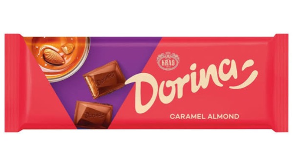 ČOKOLADA CARAMEL ALMOND 250 G DORINA