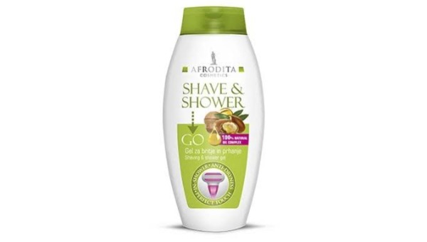 AFRODITA COSMETICS GEL TUŠ BRIJAČ AFRO 5D 250 ML